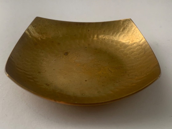 Image 1 of Alfred Schäfter Ciotola Piatto Vassoio Bauhaus Art Deco Nouveau Georg von Mendelssohn Marianne Brandt Hans Przyrembel Ottone