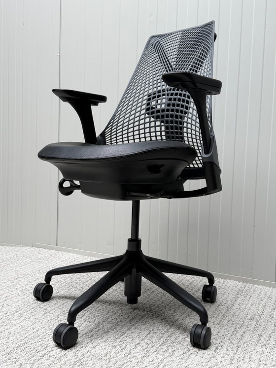 Herman Miller Sayl Bureaustoel – Bureaustoelen, Plastic, Skai (photo 6 of 6)