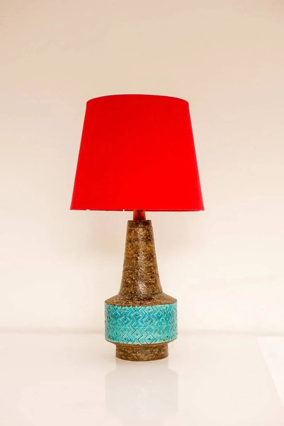 Lampe en céramique Bitossi bleu Rimini, par Aldo Londi, Italie, années 1970 – Porcelain, Ceramic (photo 7 of 18)