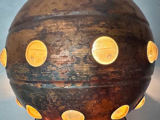 Image 1 of Vintage copper pendant lamp Raak Amsterdam