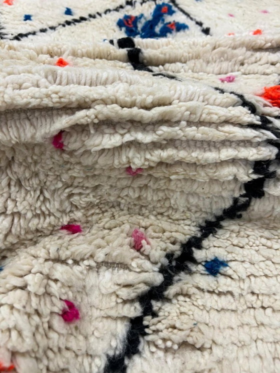 Image 1 of Beni Ourain rug in authentic wool, 300cm x 150cm