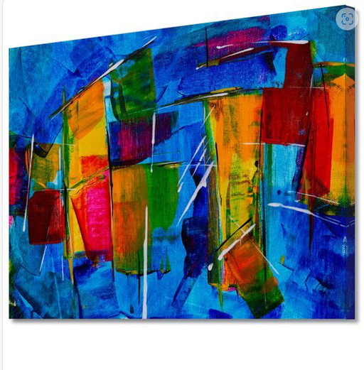 Ole Maning - Abstrakt Colours XXL