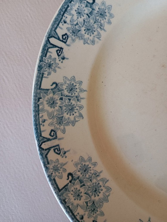 Image 1 of Molde para pasteles de loza Longwy "Margaritas"