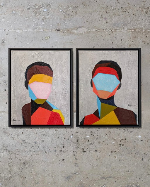  Diptych "Color Me"