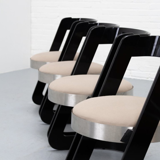 Image 1 of Willy Rizzo '70s dining set