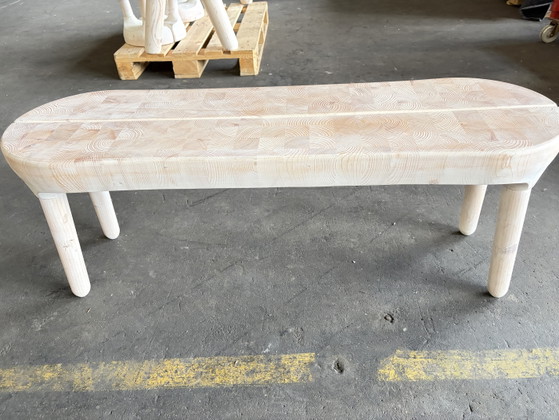 Image 1 of Linteloo Butcher table with bench & stools