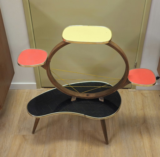 Vintage Plant Table Flower Table Side Table