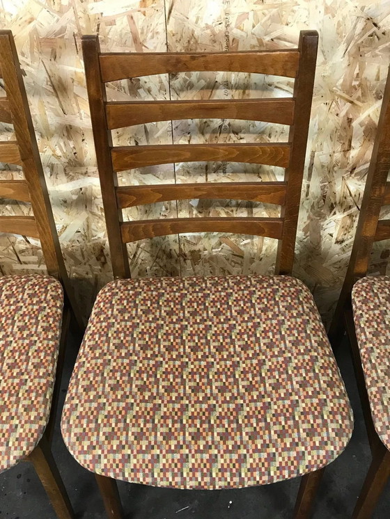 Image 1 of 5x 60s 70s chairs Dining Chair Dining chairs Danish Design 60s