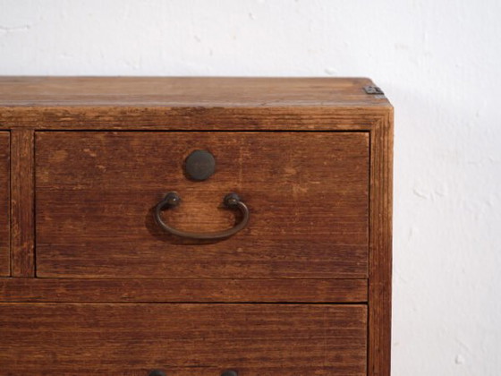 Antique base cabinet - Taishō / Showa Period (c. ) #4 – Storage cabinet, Metal (photo 36 of 40)