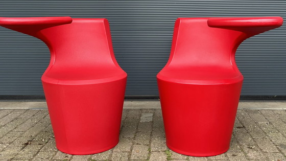 Image 1 of 2x Sillón Felicerossi.it Divina Rosso