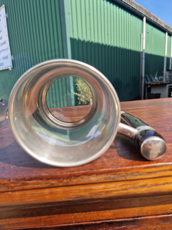 Image 1 of Boccale da birra d'epoca argentato