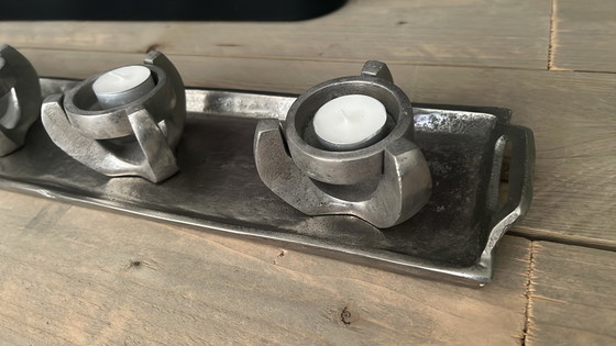 Woonaccessoires Kandelaars – Kandelaars en kaarsen, Aluminium (photo 10 of 10)