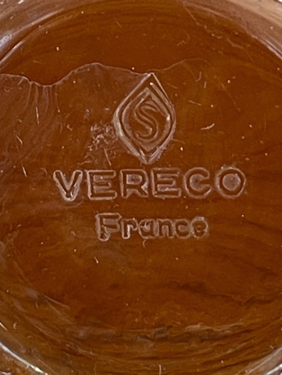 Image 1 of Vintage, Diamond Cut Water Glasses, Vereco / Duralex, France