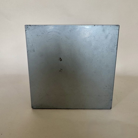 Image 1 of Coppia di mensole anni '70 in acciaio inox spazzolato