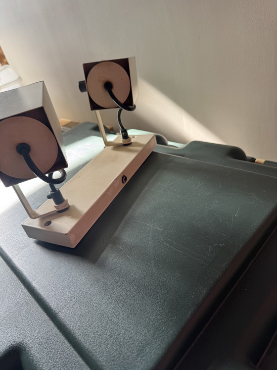 2 set di Faretti Sospesi Design Vintage Phillips anni '70 – Philips, Metallo, Plastica (photo 6 of 7)