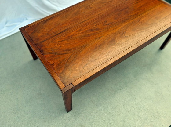 Image 1 of Solid wood and teak coffee table