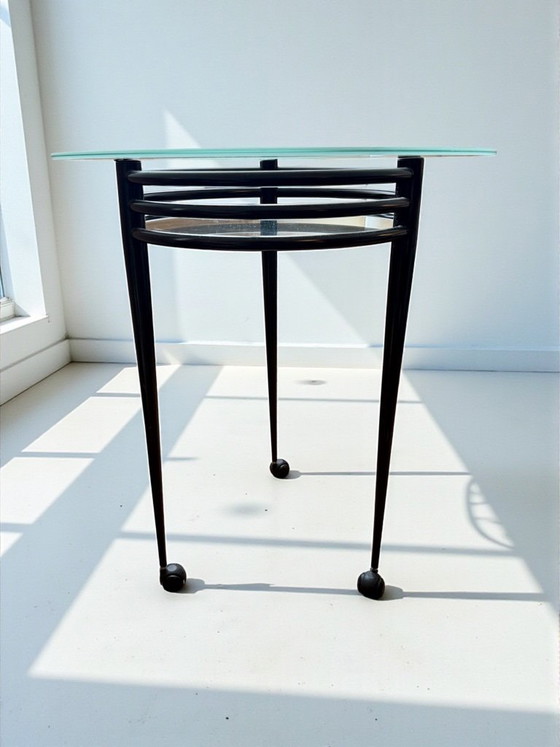 Image 1 of Rolling Side Table by Pascal Mourgue for Artelano, 1980s
