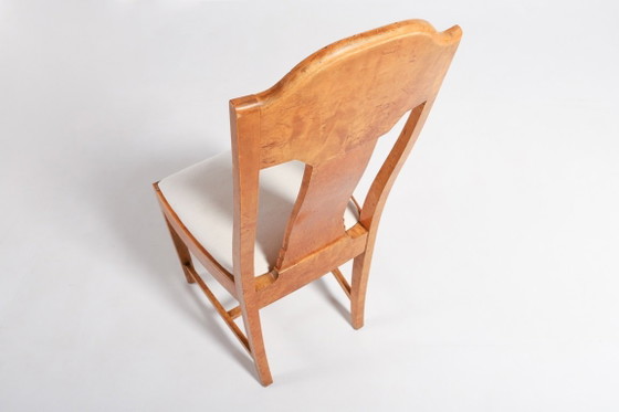 Image 1 of Pair unique burl wood chairs from Nordiska Kompaniet