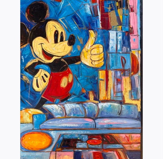 The Mickey Legacy (15) "Tribute to Mickey" – Paintings & Drawings, Canvas (photo 6 of 8)