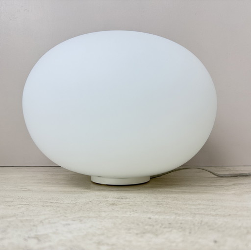 Vistosi Tafellamp Opaline Glass Table Lamp Italian Design