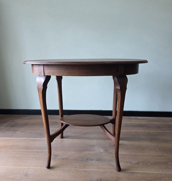 Image 1 of Antique oak tea table | Art Nouveau | ca. 1910–1925