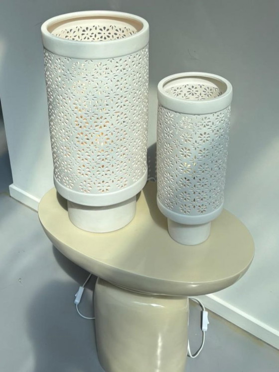 Image 1 of Polspotten Flowers table lamp