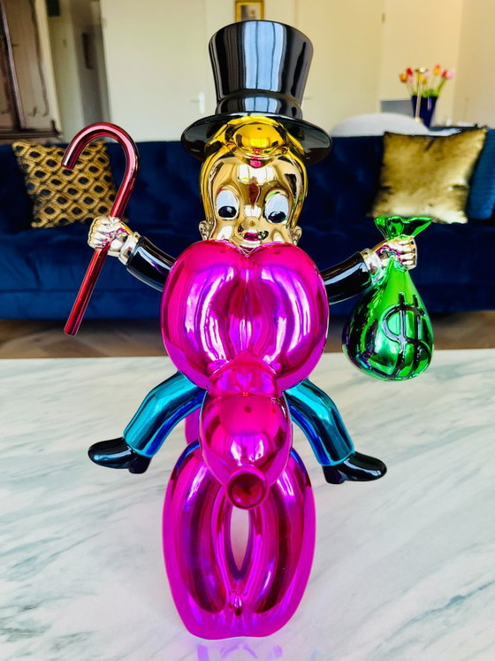 SCULPTURE MONOPOLY Richie Rich Statue Pop Candy Style Art Koons Banksy Alec Kaws – Fiberglass (photo 6 of 12)