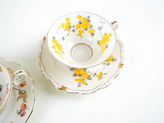 Image 1 of Porzellantassen-Set, deutsches Design, 20. Jahrhundert, hergestellt in Deutschland