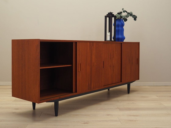 Image 1 of Credenza in teak, design danese, anni '70, produttore: Westergaard