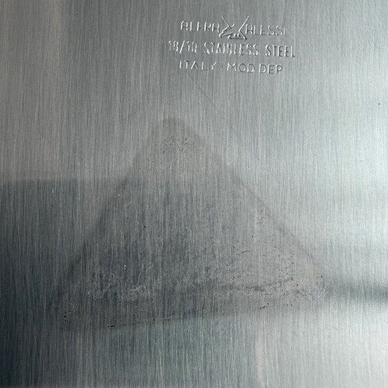 Image 1 of Bandeja de acero inoxidable Alessi, plato para servir L41cm