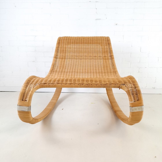 Image 1 of Fauteuil à bascule vintage James Irvine Ikea