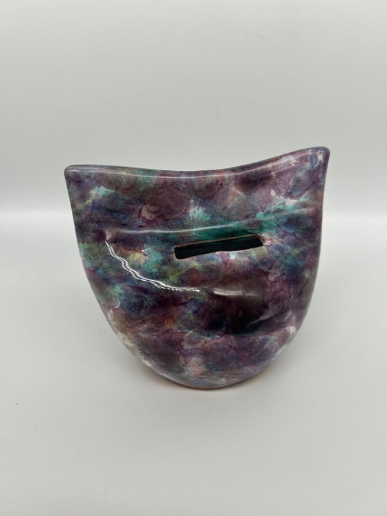 Image 1 of gufo in ceramica