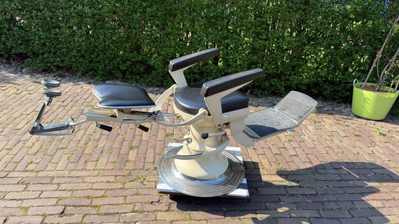 Image 1 of Vintage Siemens Sirona “D” Tandartsstoel (ca. 1950–1960)