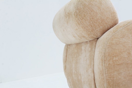 Vintage Italiaanse fauteuil jaren 70 