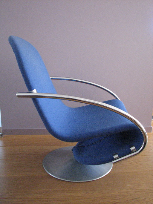 Fritz Hansen System123 Chaise longue Verner Panton
