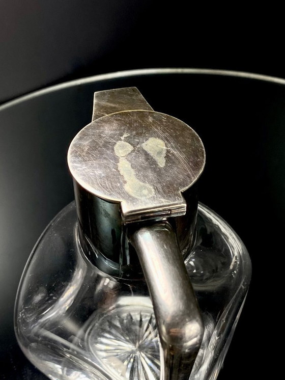 Image 1 of Hukin & Heath Verzilverde Karaf by Christopher Dresser