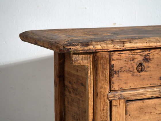 Shanxi console table in fir with dark patina – China, circa 1930 (photo 24 of 40)