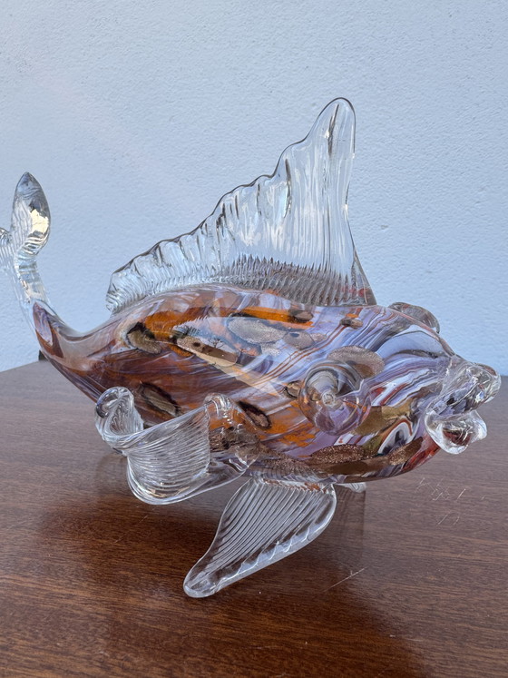 Image 1 of Murano Glass Fish, 1960s