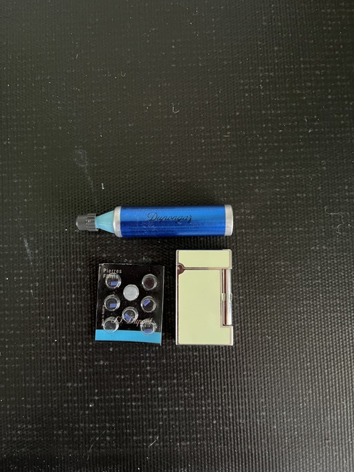 Briquet S.T. Dupont Line 1 en laque de Chine verte