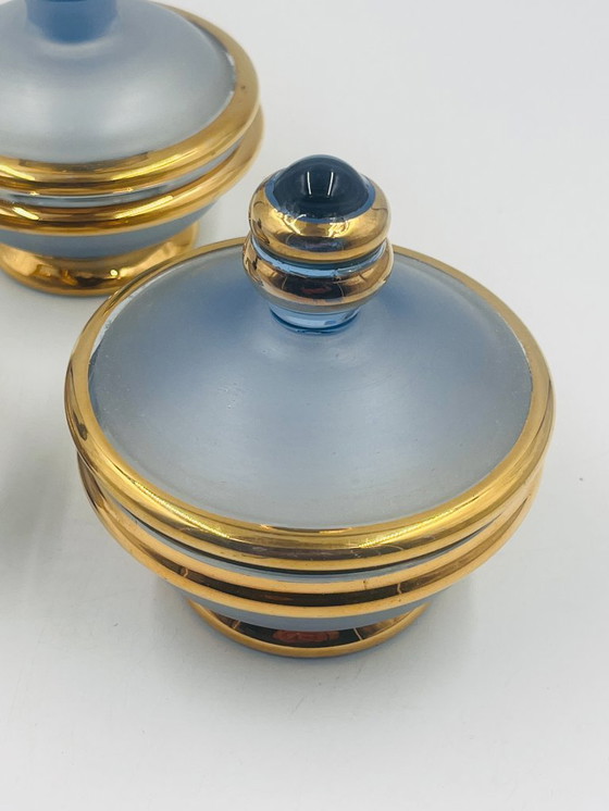 Image 1 of Set da toilette Baccarat blu cielo