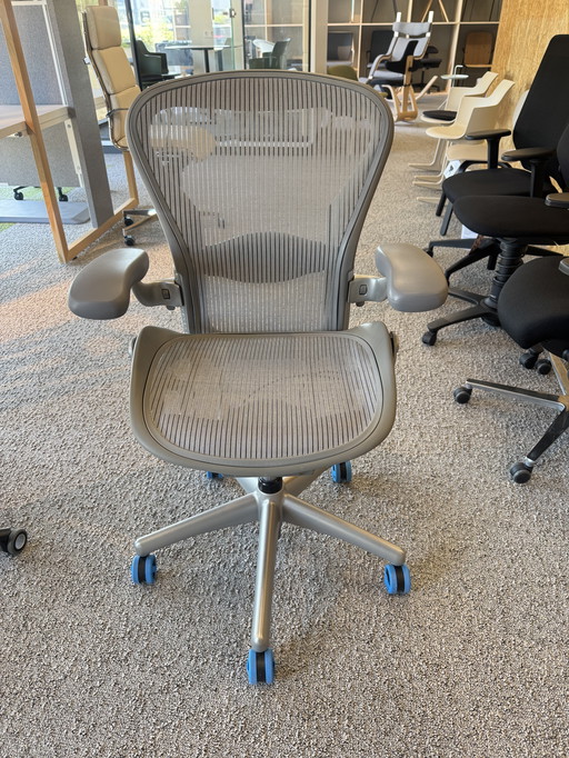 50x Herman Miller Aeron Titanium Refurbished with 5 Year Warranty