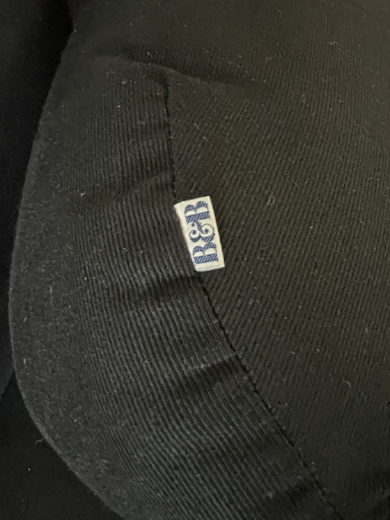 Image 1 of 2 black sofas B&B Italia, model Sity by Antonio Citterio