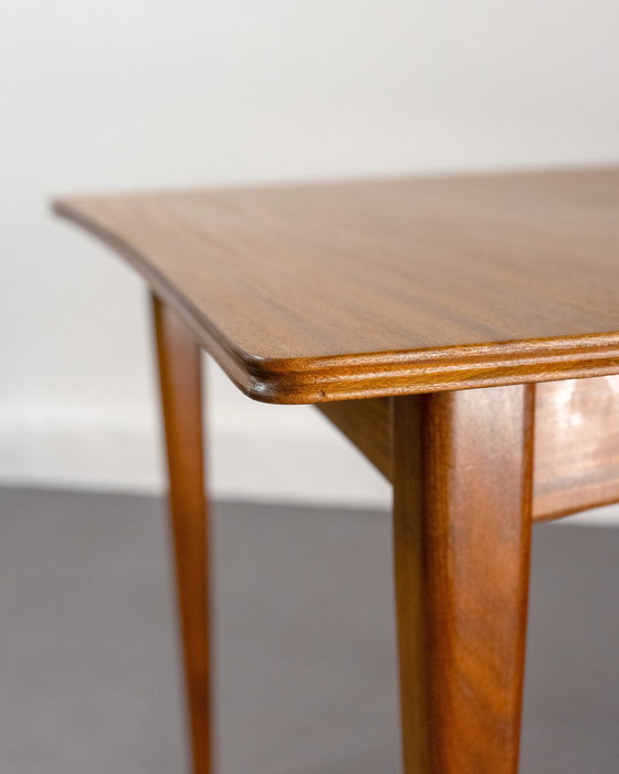 Image 1 of Mid Century Extending Dining Table Made of Teak and Afromosia by A. Younger Ltd.
