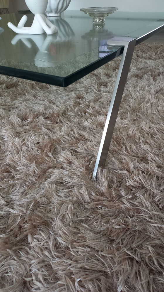 Couchtisch BALANS – Fermob, Couchtische, Rostfreier Stahl, Glas (photo 2 of 5)