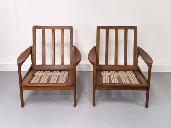 Sillones Lounge de teca de Tove & Edvard Kindt Larsen para Gustav Bahus, Juego de 2 – Mid Century Modern (photo 23 of 23)