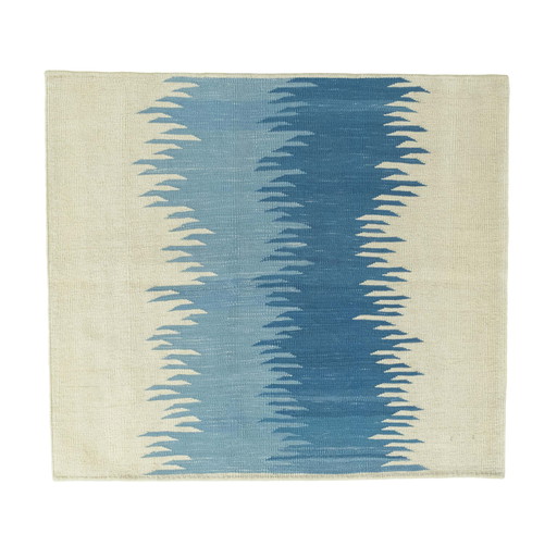 Hand-woven designer kilim - 100 X 113 Cm ( New )