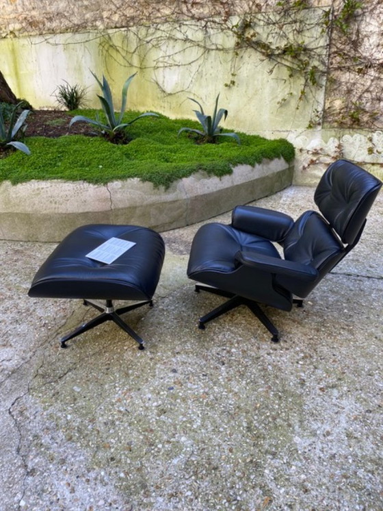 Image 1 of OFERTA SUPERIOR Sillón + reposapiés Eames Lounge original (Herman Miller)