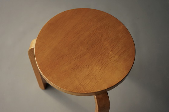 Image 1 of Alvar Aalto model 60 stool for Artek, 1960s 