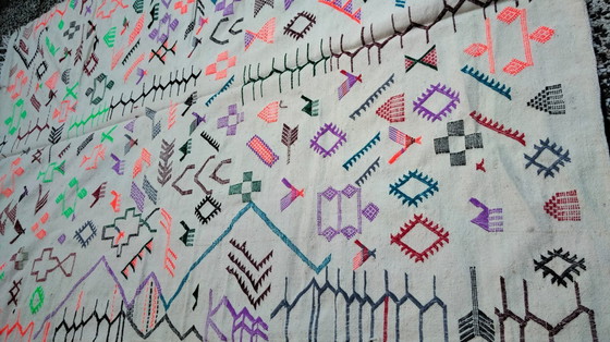 Image 1 of Handgeknoopt Berber kleed wol 292x190cm