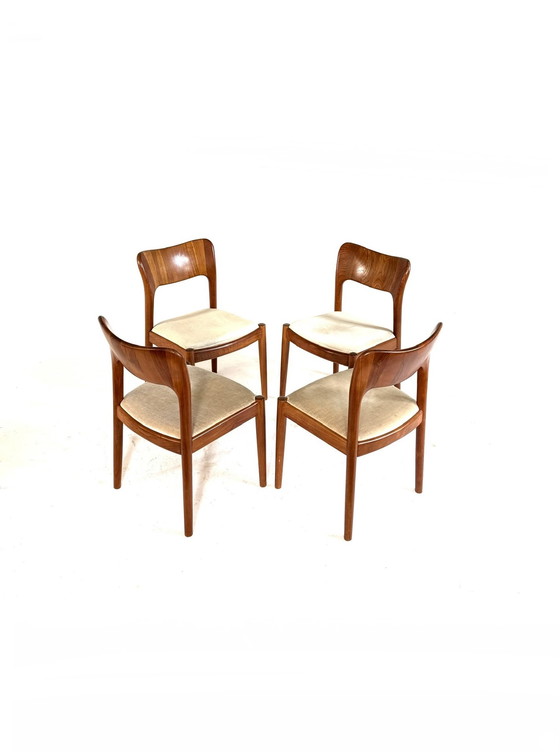 Image 1 of 4x dining room chair model 'Ole', Koefoeds Hornslet '70